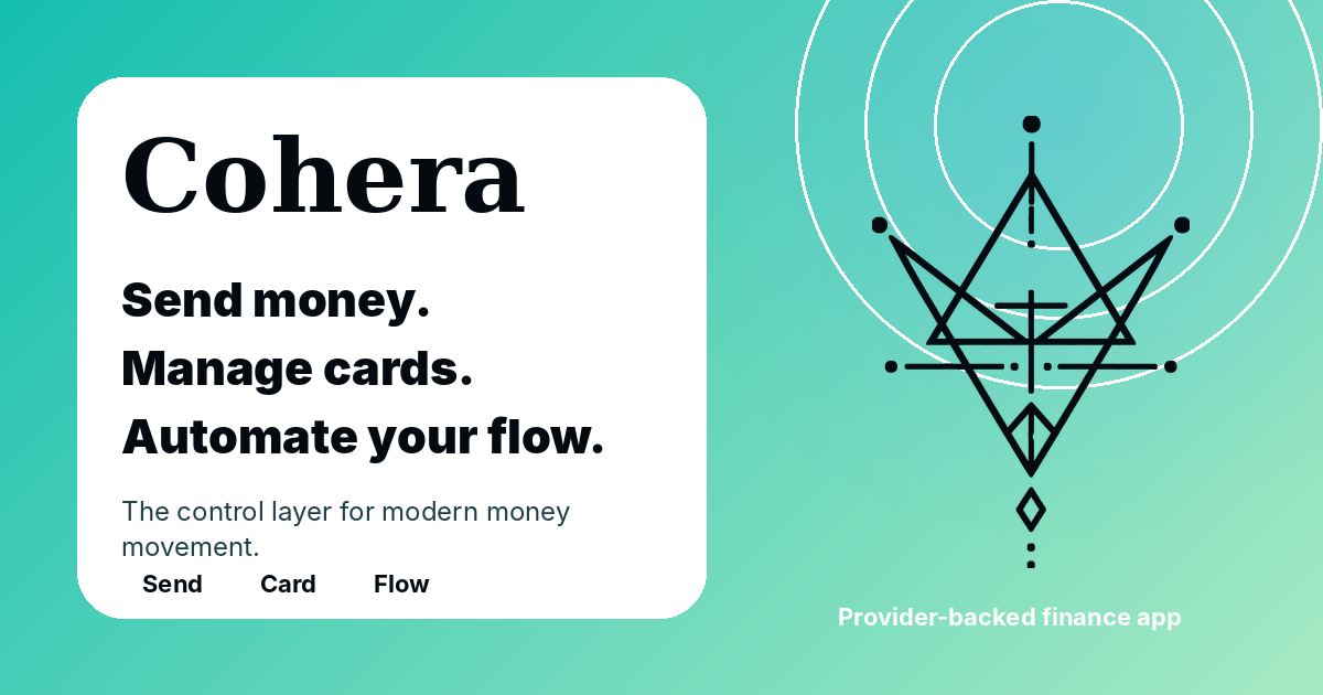 Cohera Flow live Open Graph preview